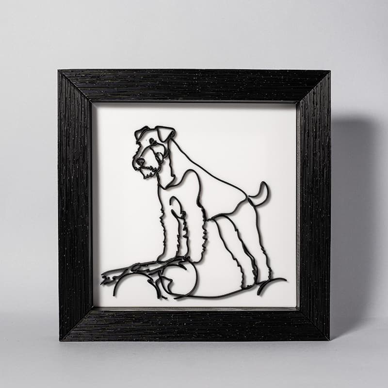 Perro WelshTerrier